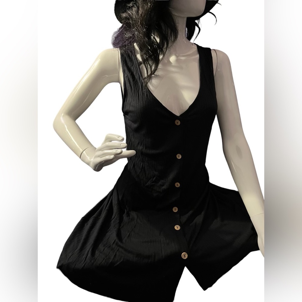 Black little beach dress brand new